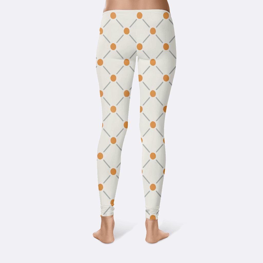 Arcade Dot Lattice unique fashion leggings