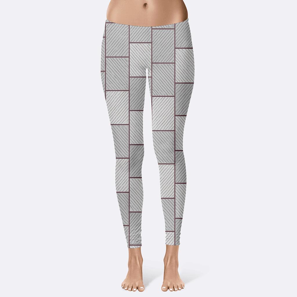 Gravitational Grid Shear custom leggings