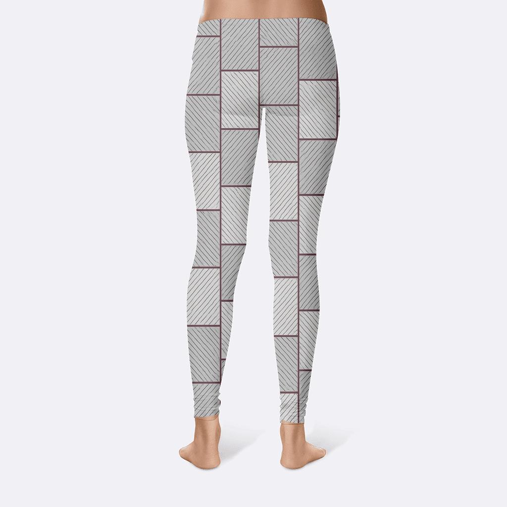 Gravitational Grid Shear custom leggings