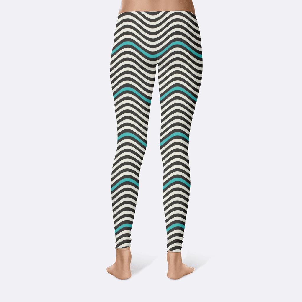 Sinewave Line Pack Weft soft cotton leggings