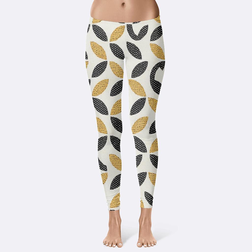 Orbiting Dot Matrix Drift custom leggings
