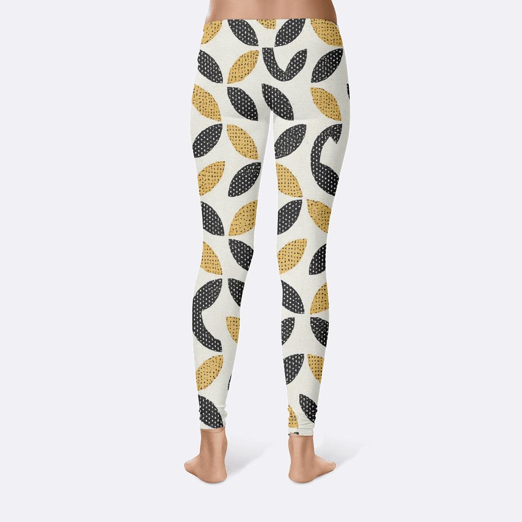 Orbiting Dot Matrix Drift custom leggings