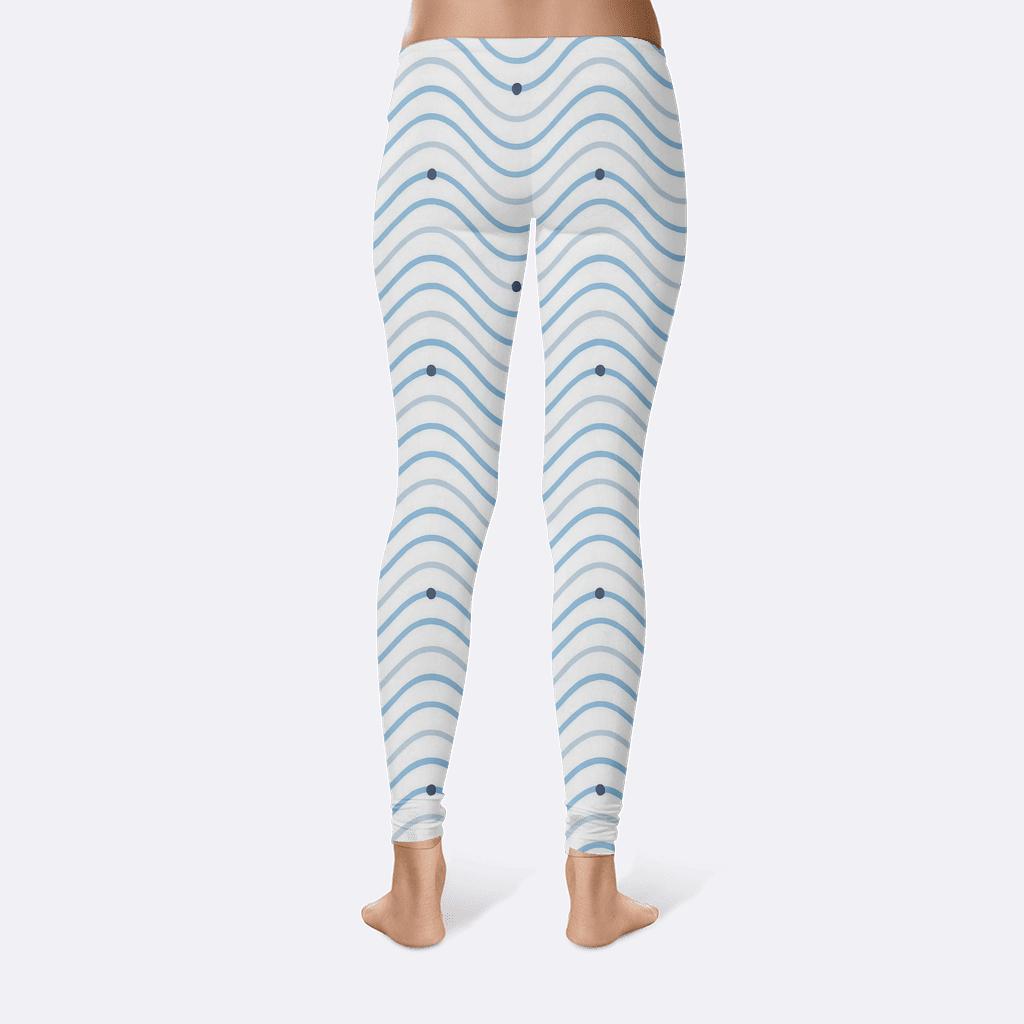 Tidal Wave Sine Pack soft cotton leggings