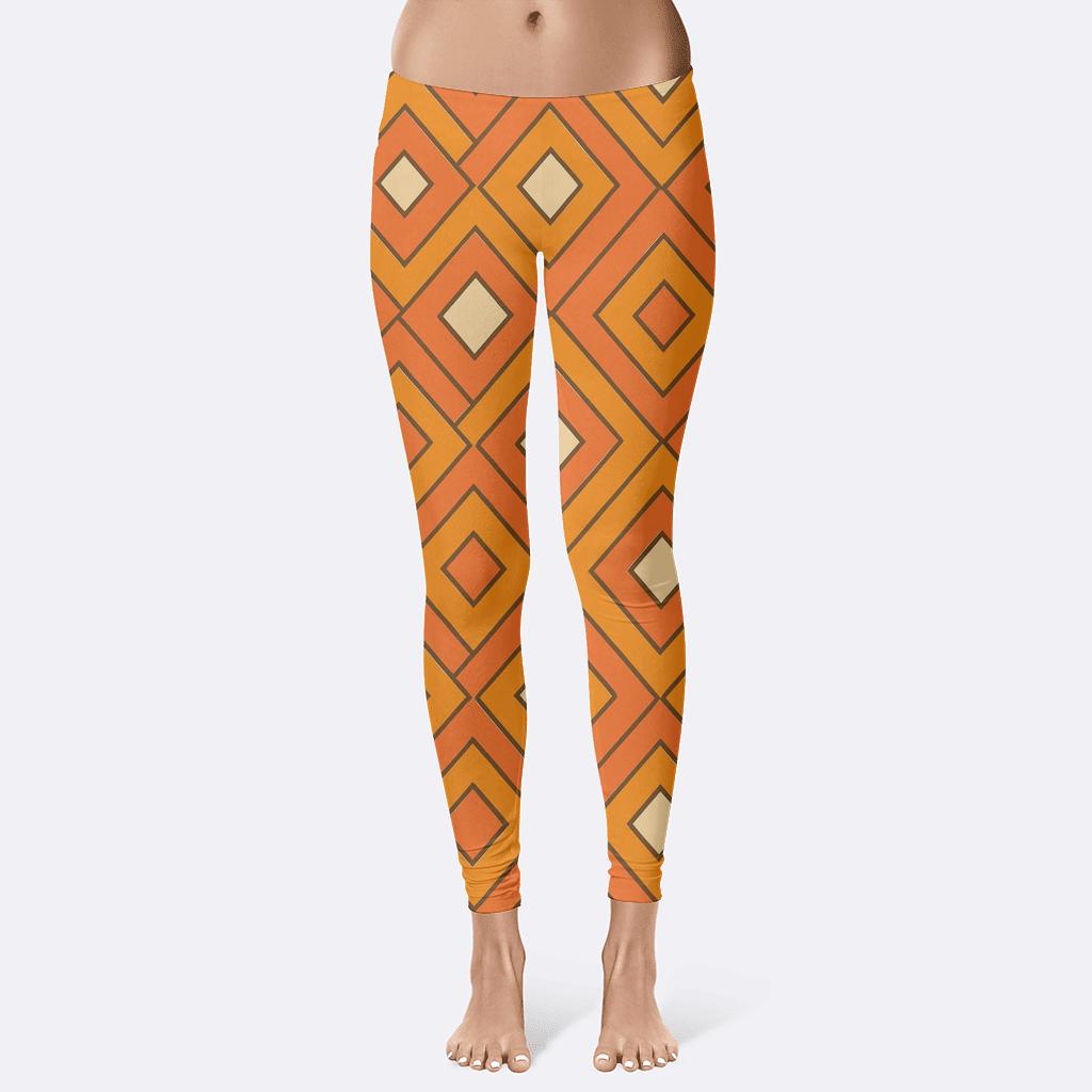 Asteroid Rhombus Relay soft cotton leggings