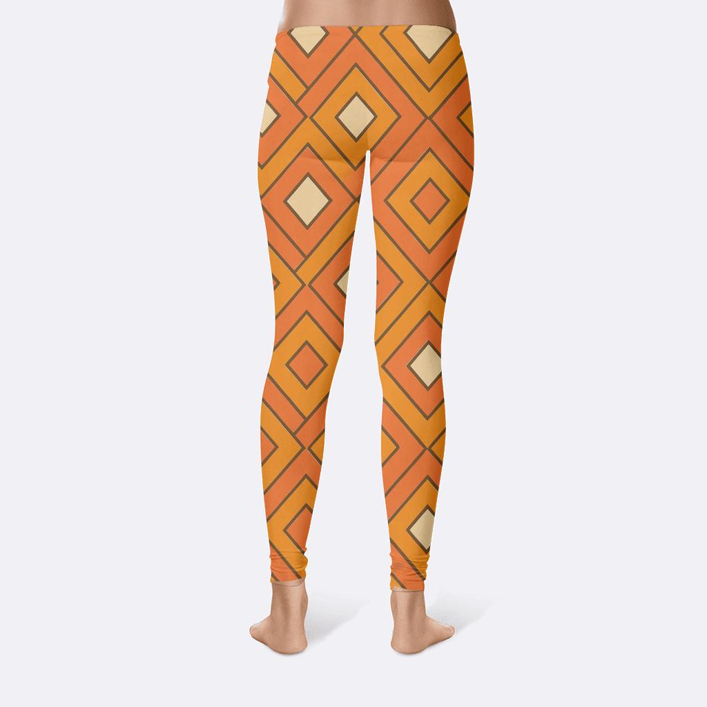 Asteroid Rhombus Relay soft cotton leggings
