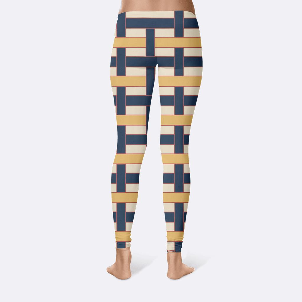 Photon Stripe Interlock comfortable yoga leggings