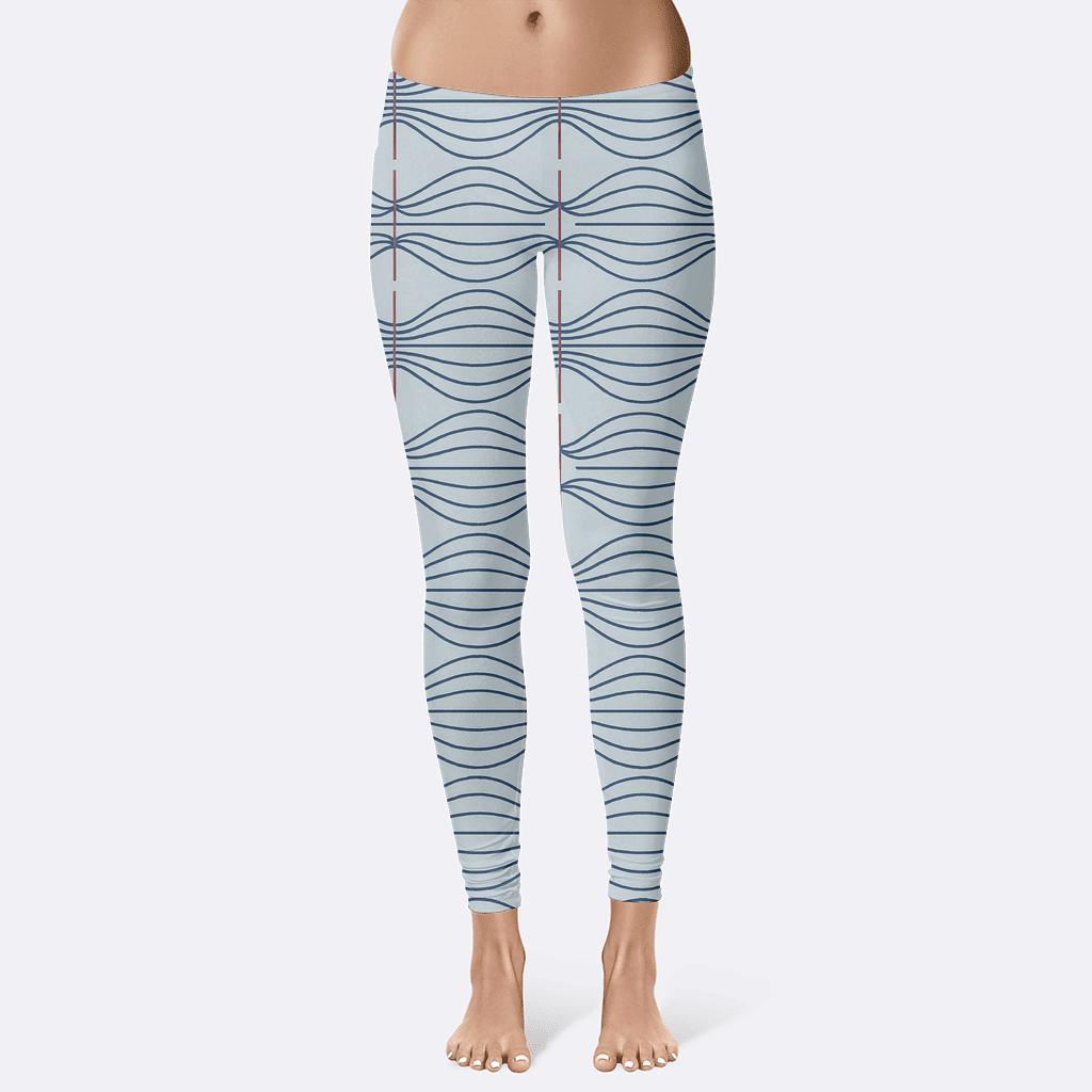 Gravity Wave Sine Pack designer patterned leggings