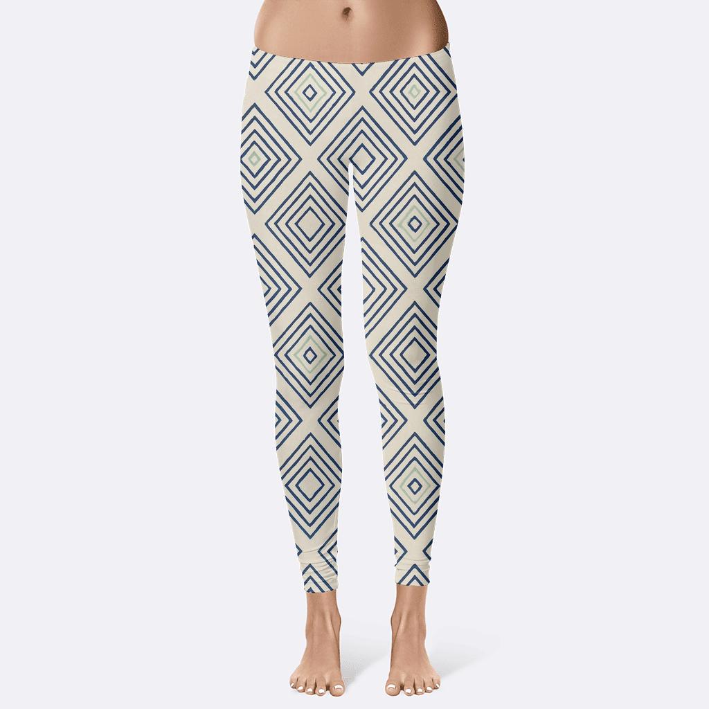 Spectral Rhombus Nesting Field high-waist leggings