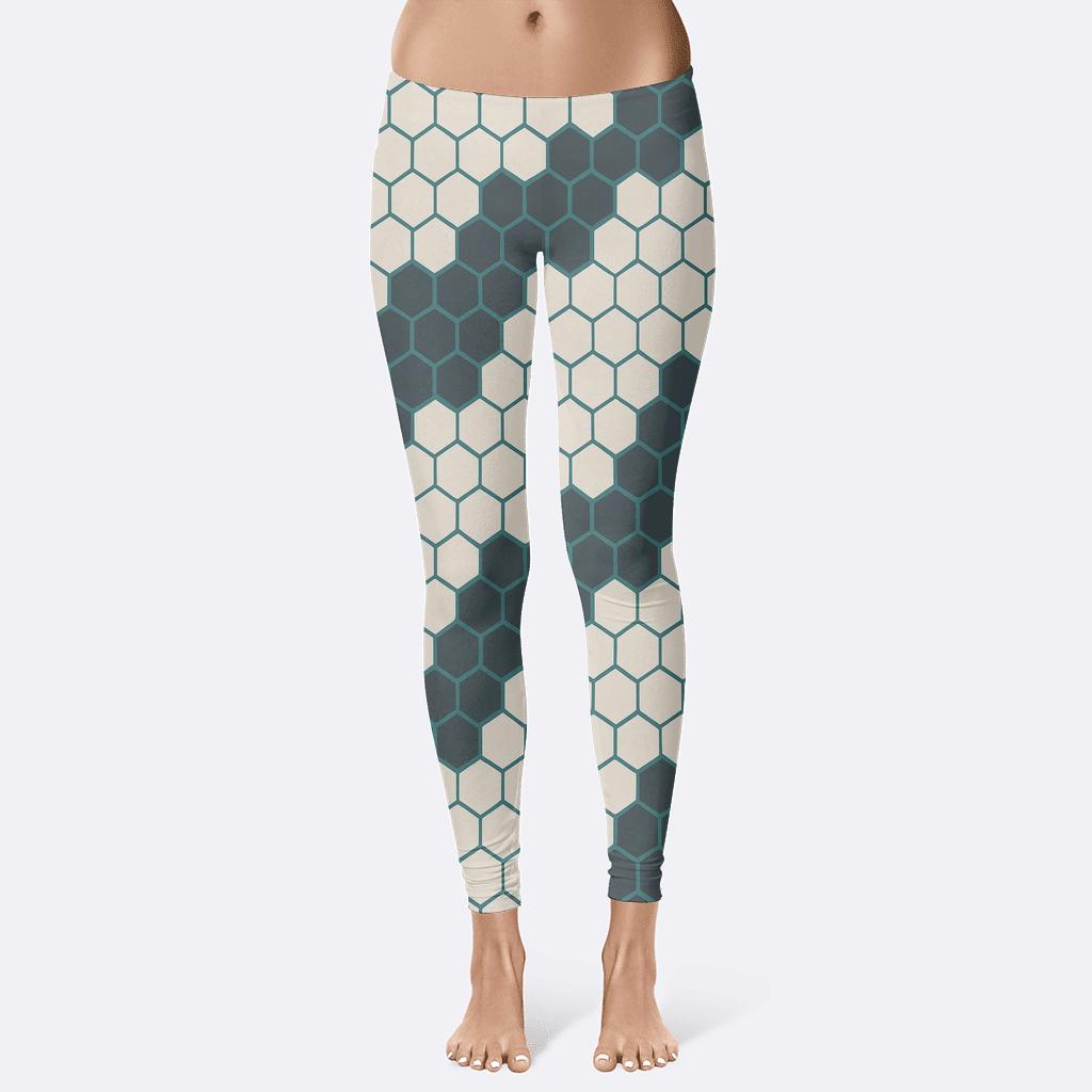 Hex Mesh Driftline stylish workout leggings