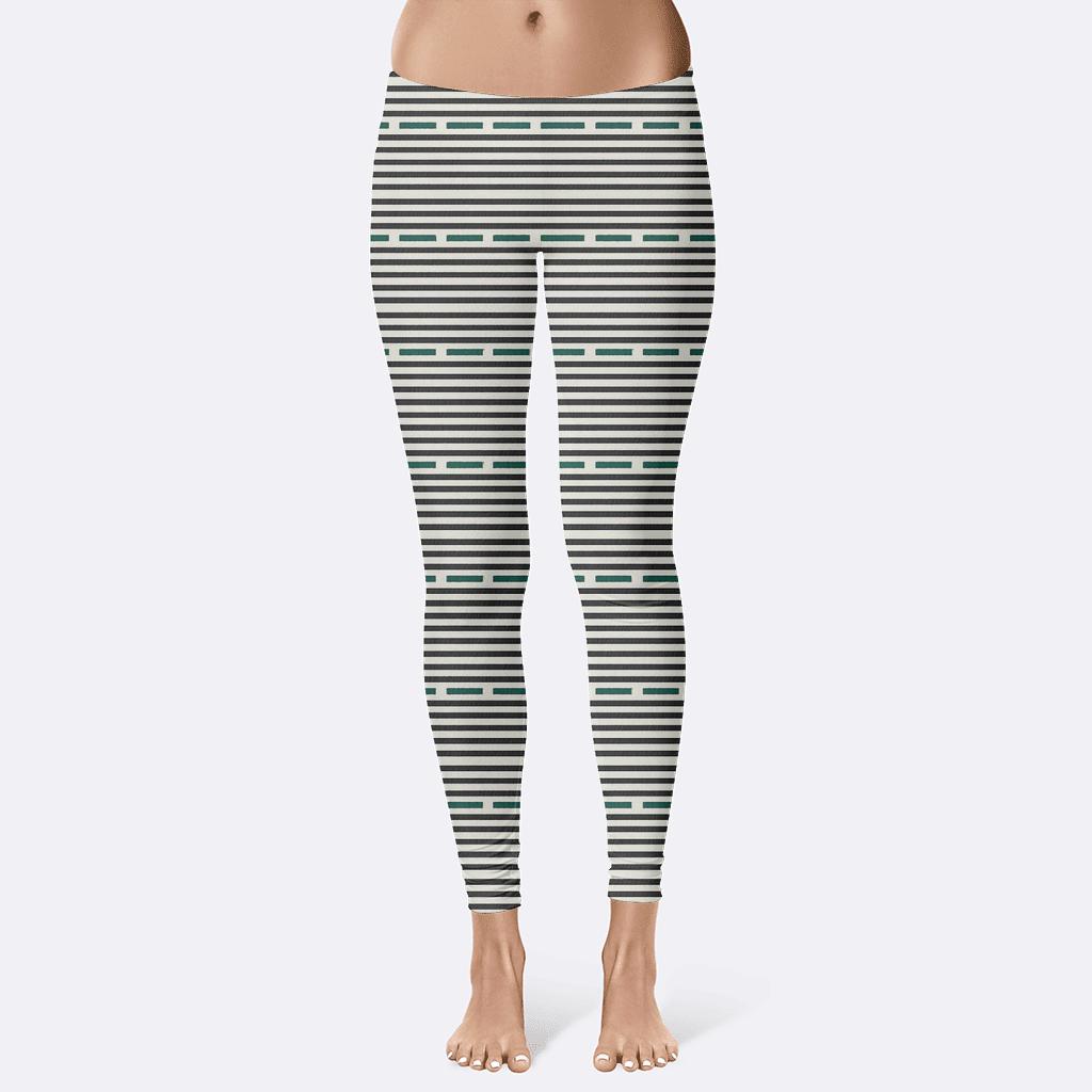 Microline Dither Aurora comfortable yoga leggings