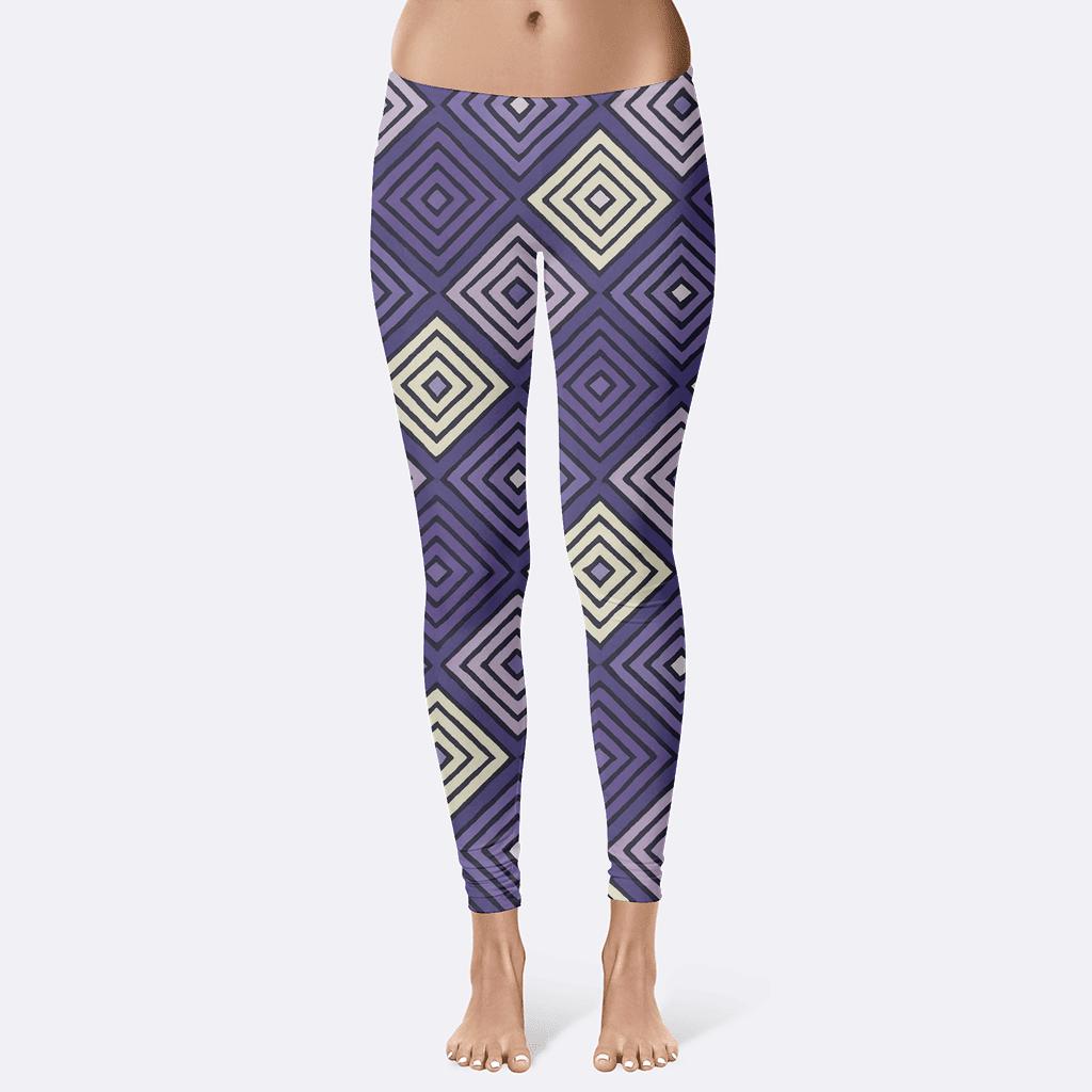 Nested Rhombus Echo Field high-waist leggings