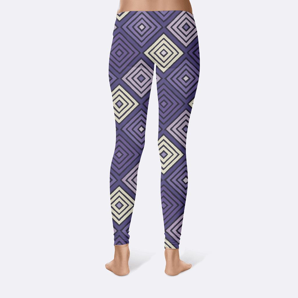 Nested Rhombus Echo Field high-waist leggings