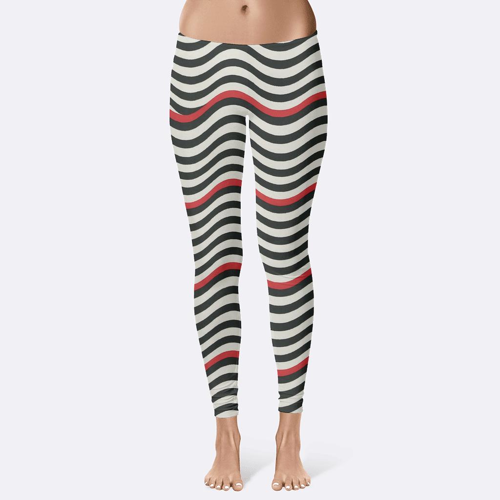 Sinewave Stripe Packet comfortable yoga leggings