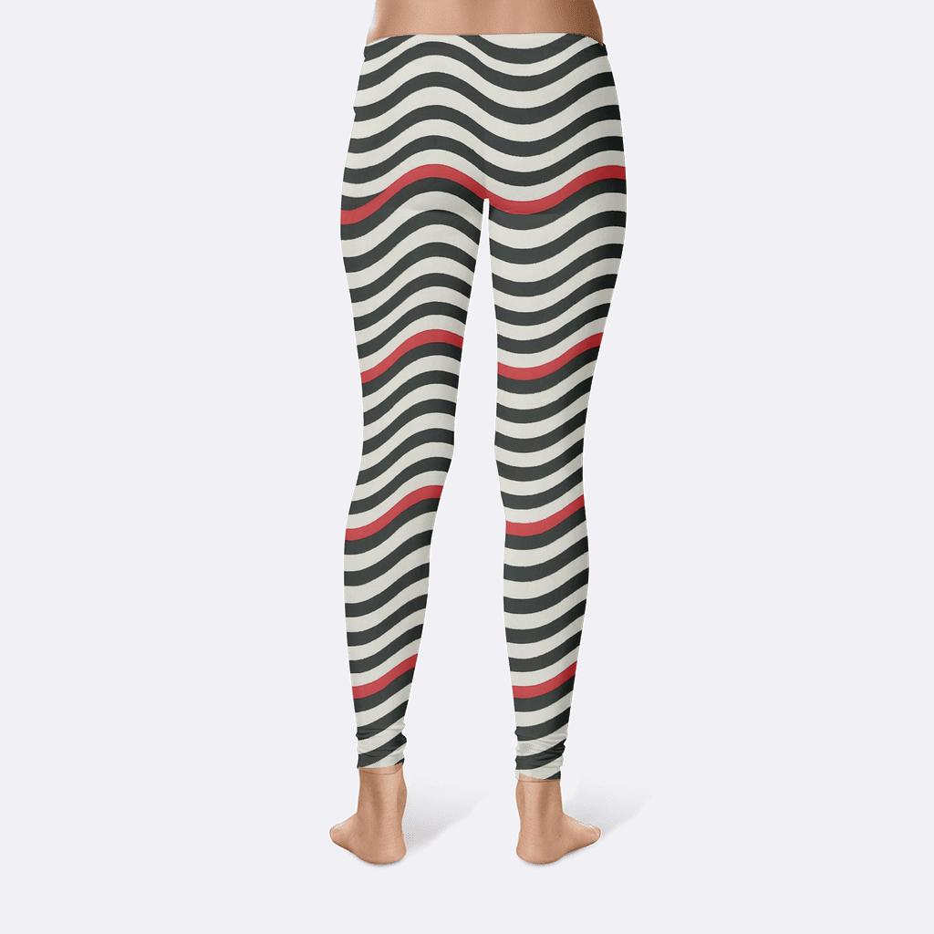 Sinewave Stripe Packet comfortable yoga leggings
