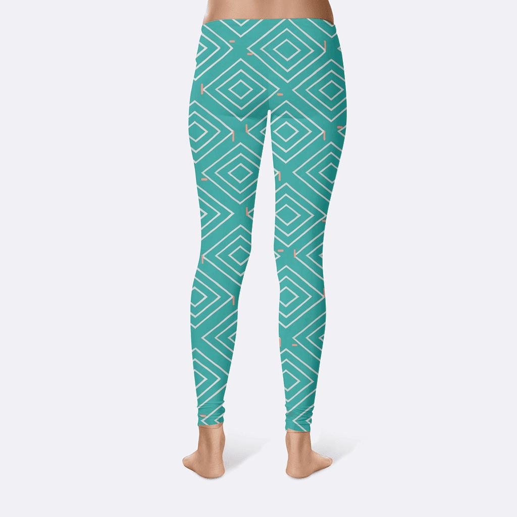Nested Rhombus Switchback custom leggings