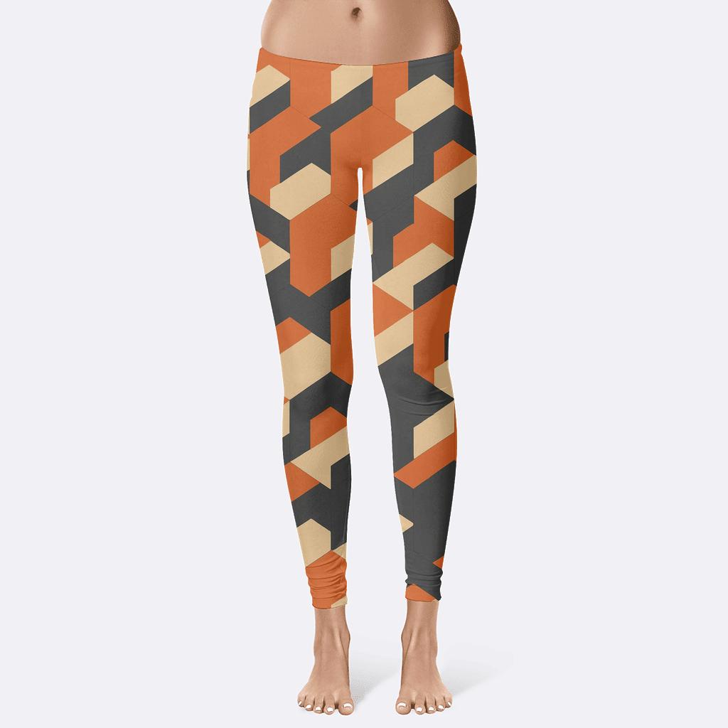 Hex Step Phase Quilt comfortable yoga leggings