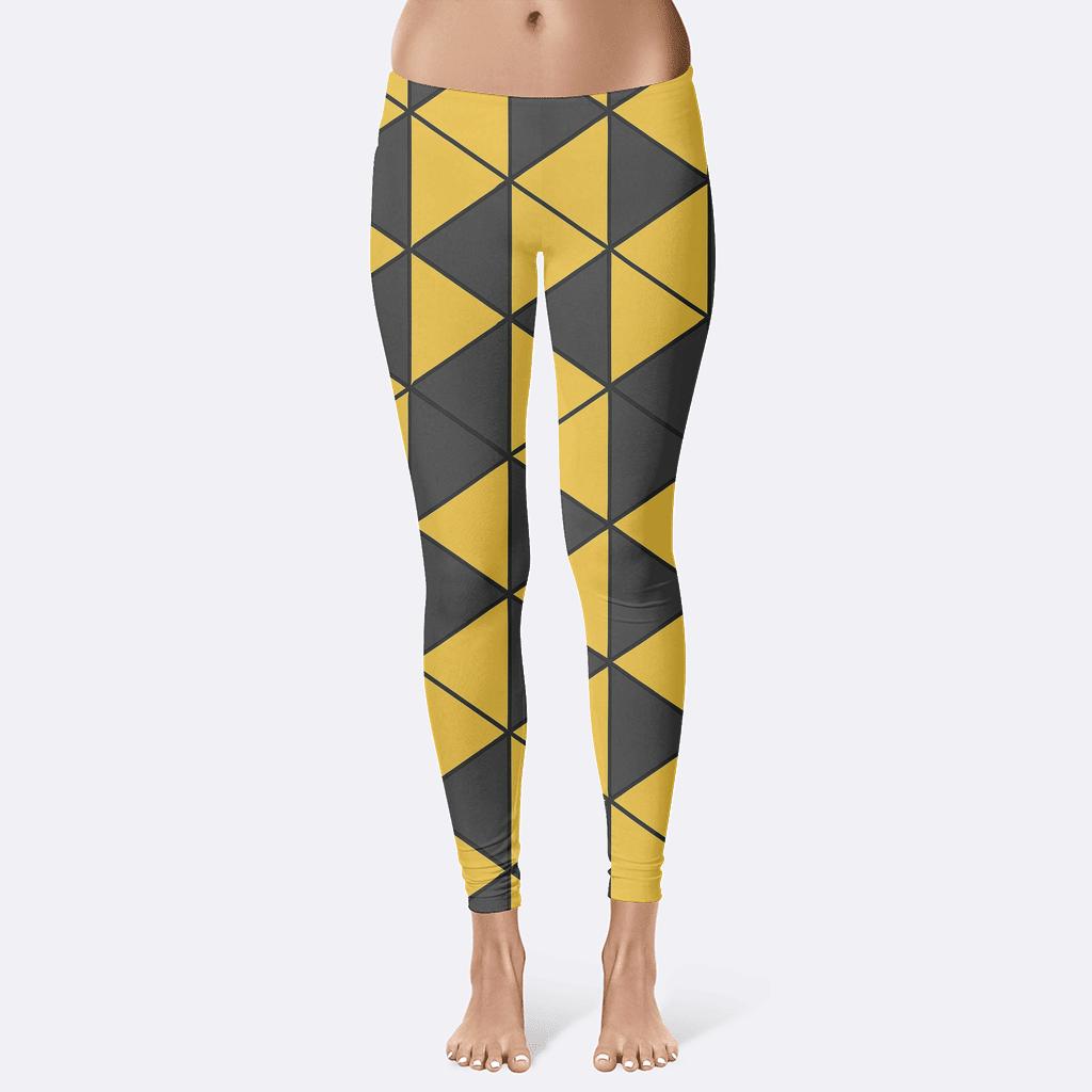 Triangle Split Tessellation designer patterned leggings