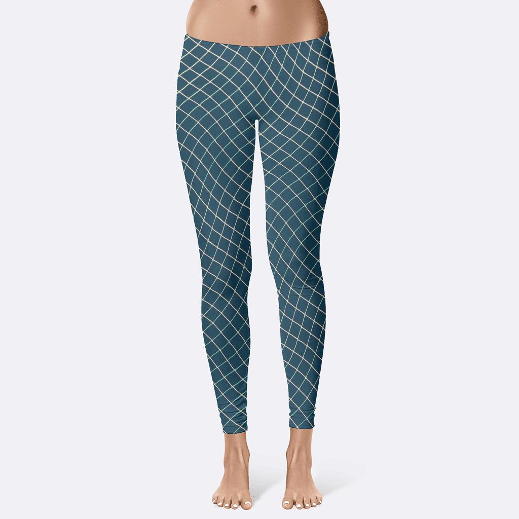 Interference Lattice Moire Sheets comfortable yoga leggings