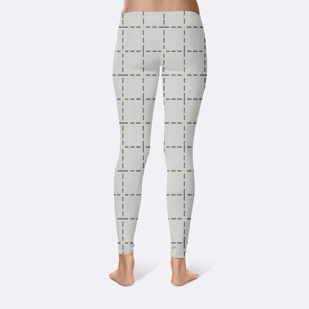 Starfield Crosshatch Register high-waist leggings