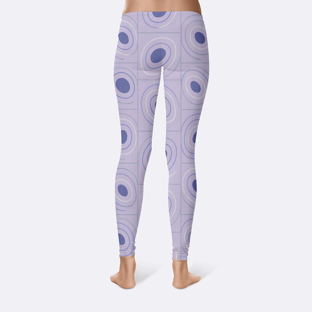 Concentric Loop Register Tiles high-waist leggings