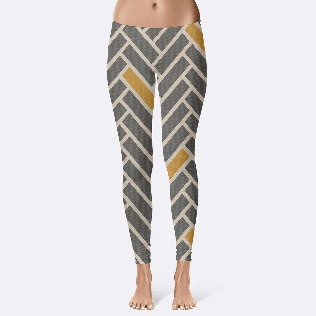Asteroid Herringbone Scatter unique fashion leggings