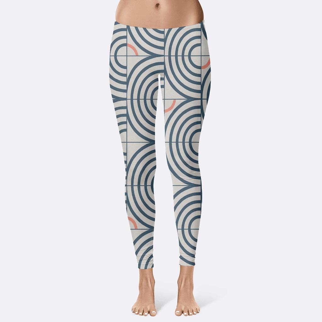 Orbit Ring Register Tiles stylish workout leggings