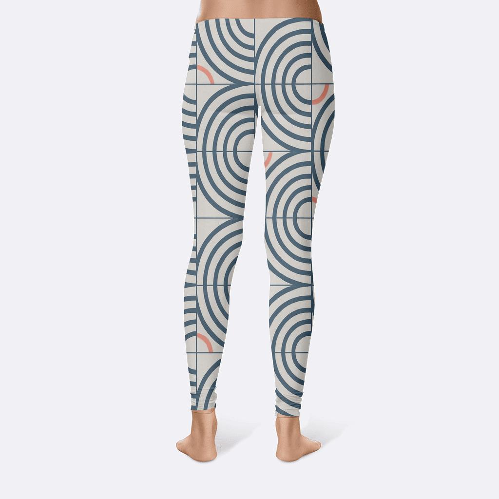 Orbit Ring Register Tiles stylish workout leggings