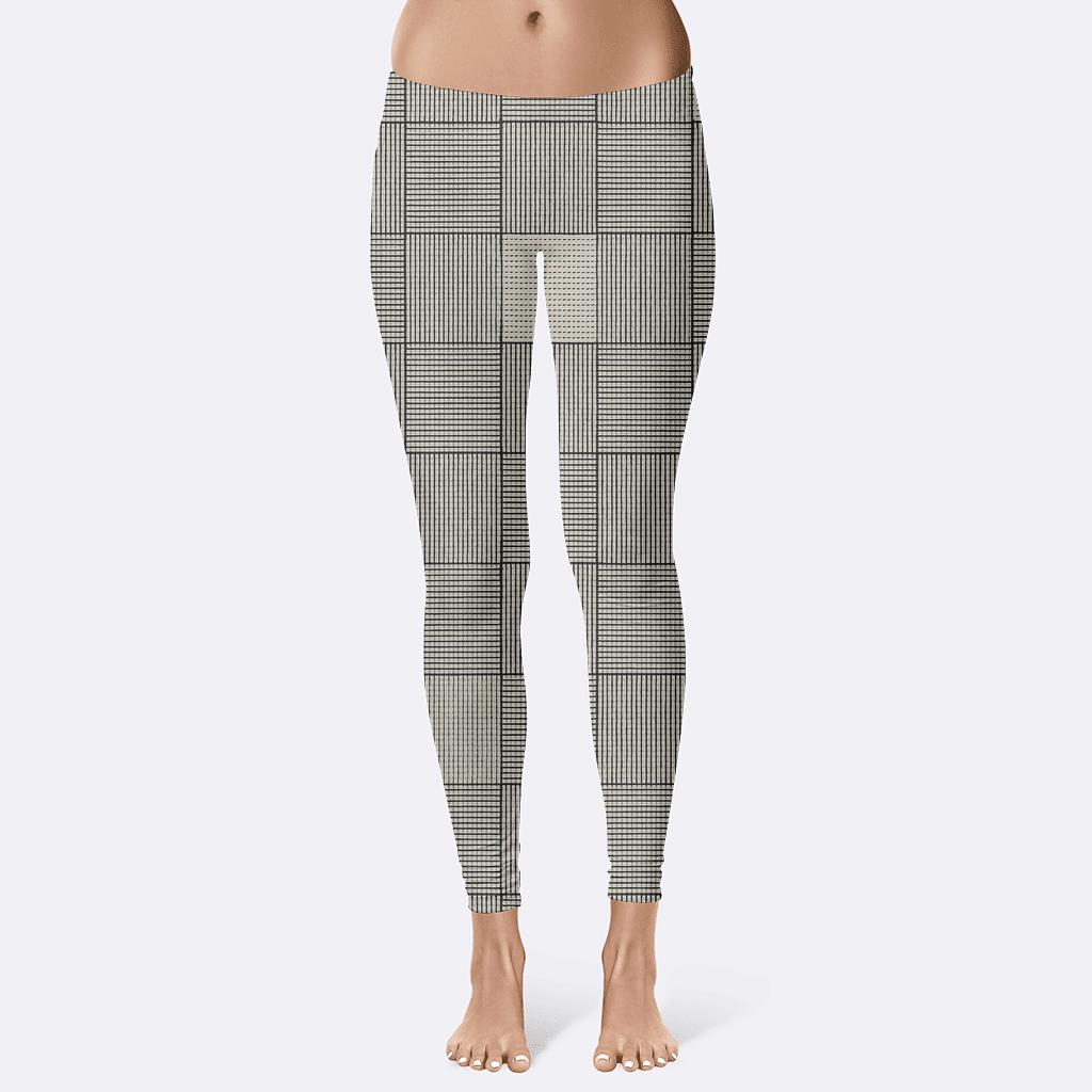 Dark Matter Microhatch Field soft cotton leggings