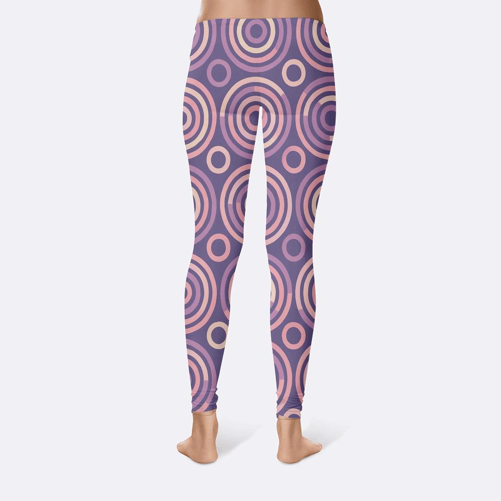 Radial Band Relay personalized print leggings