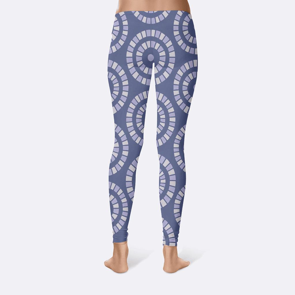 Radial Band Relay Wheel personalized print leggings