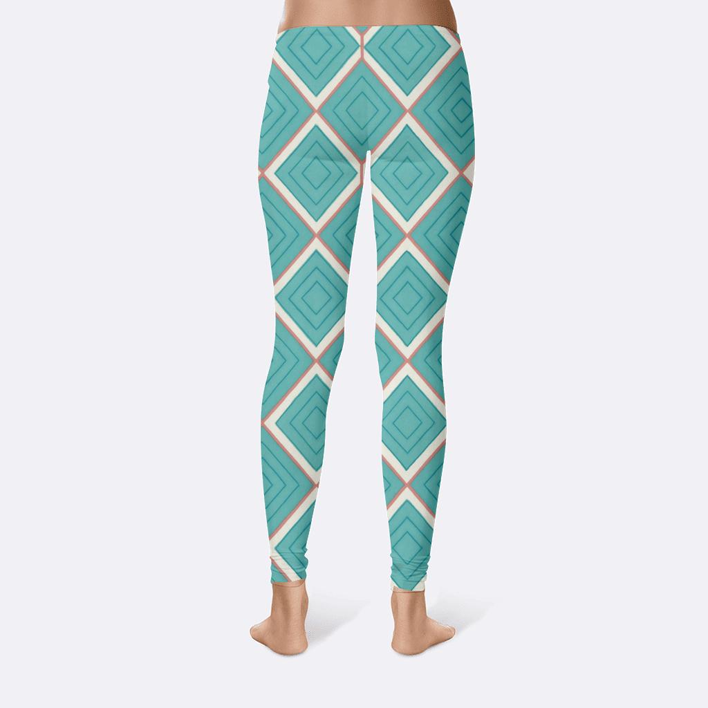 Nested Rhombus Kites comfortable yoga leggings