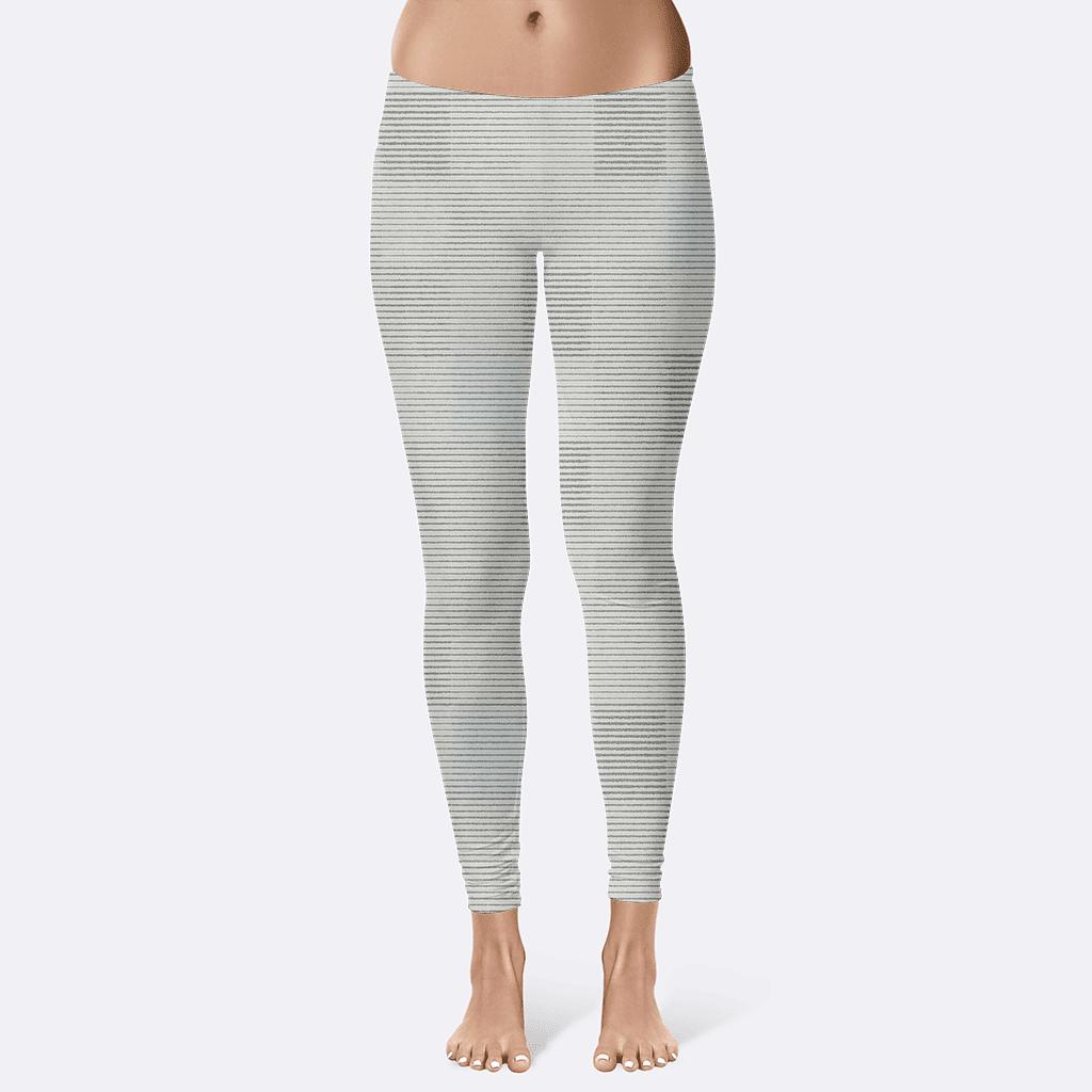 Microline Dither Fog soft cotton leggings