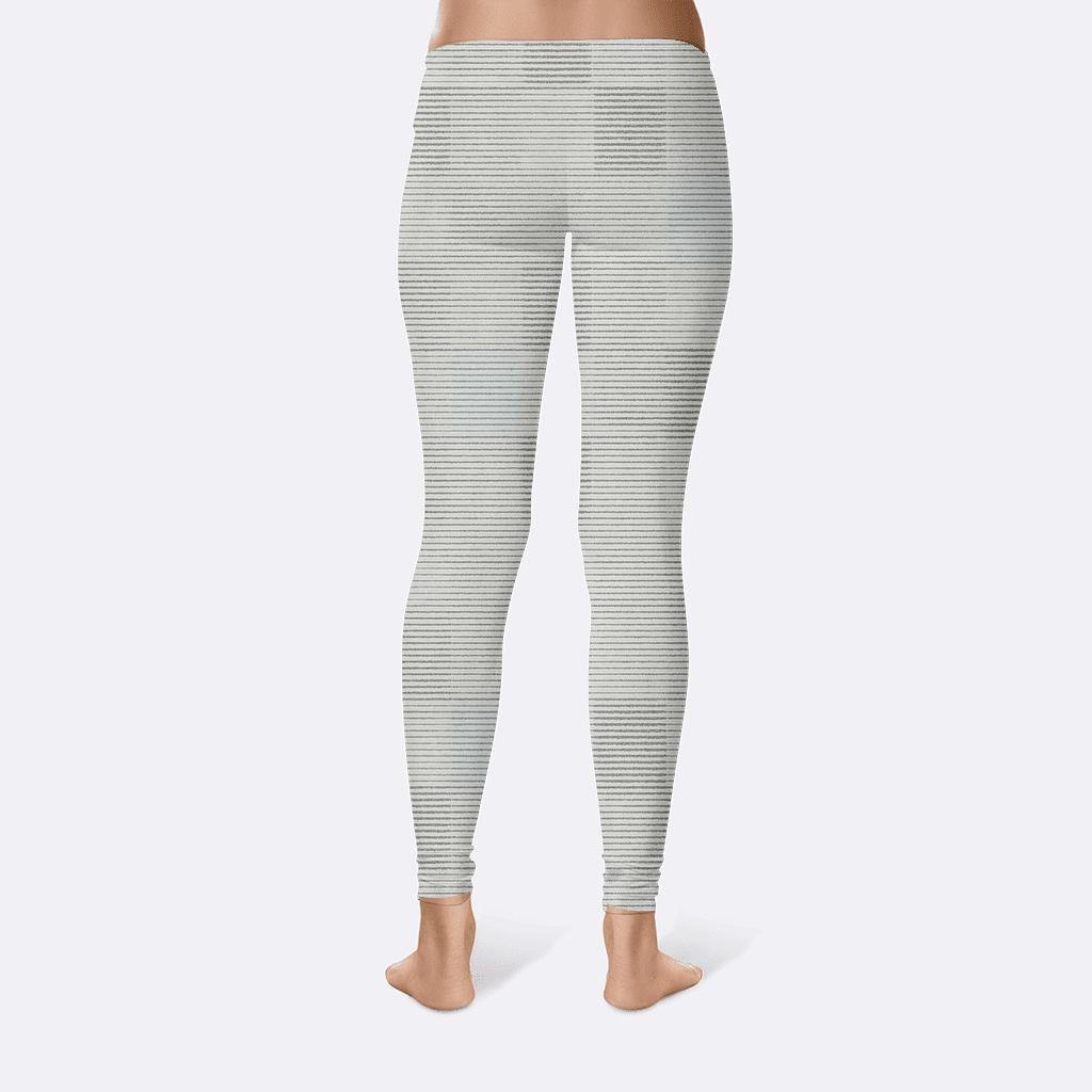Microline Dither Fog soft cotton leggings