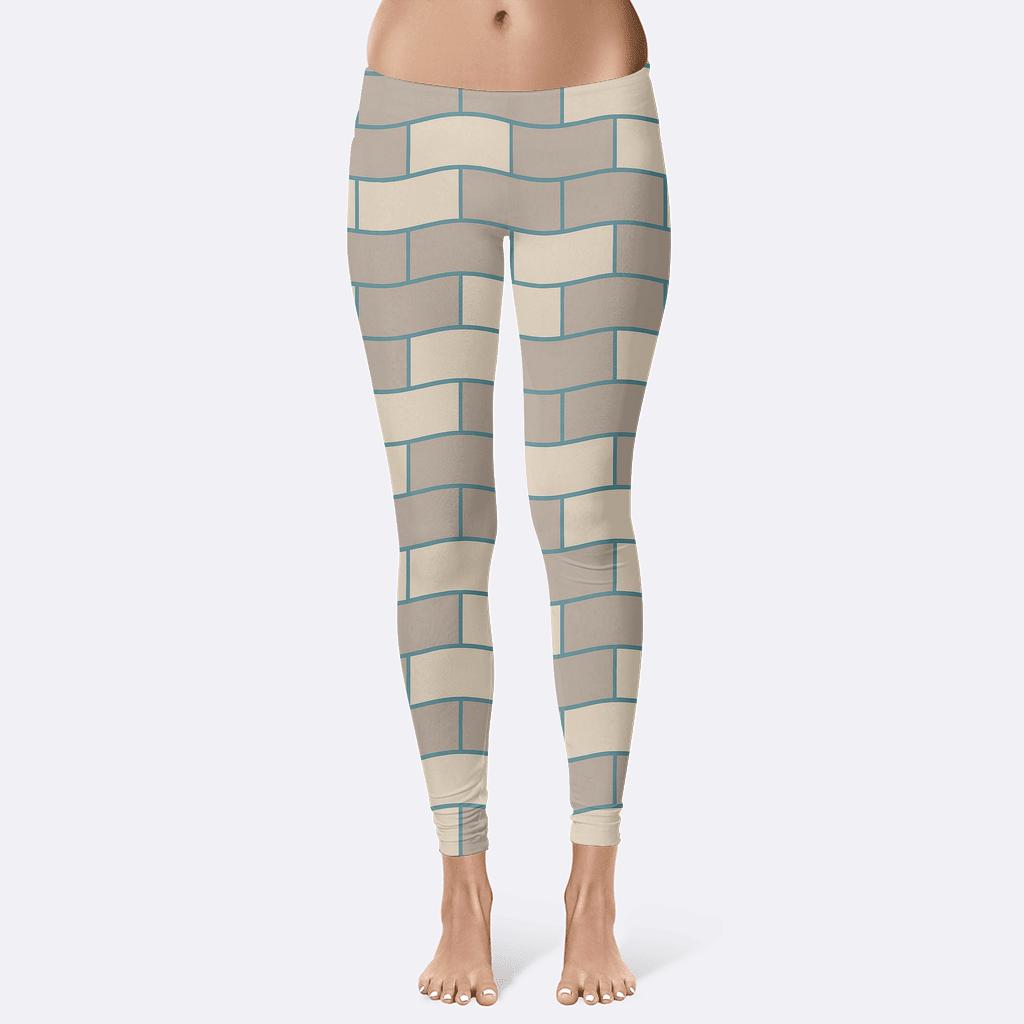 Offset Brick Ripple Matrix custom leggings