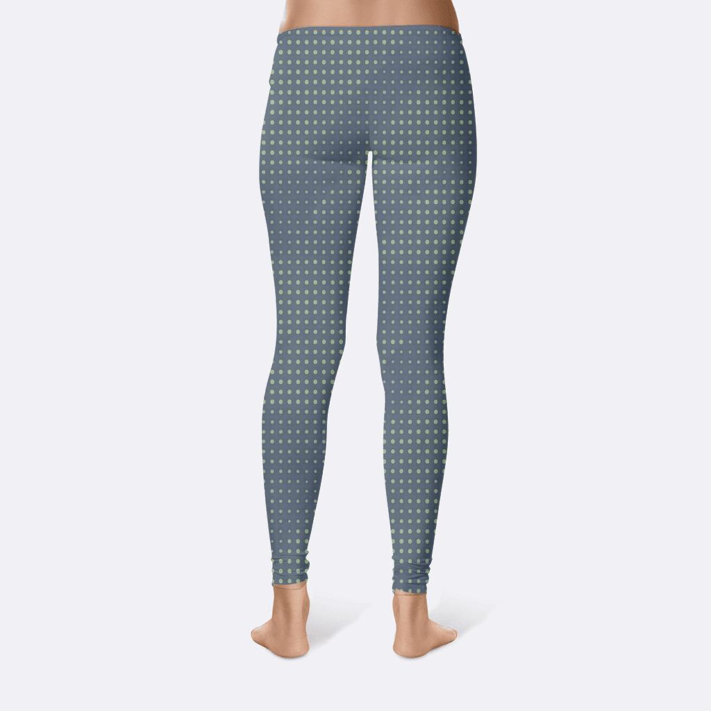 Microdot Dither Nebula Field unique fashion leggings