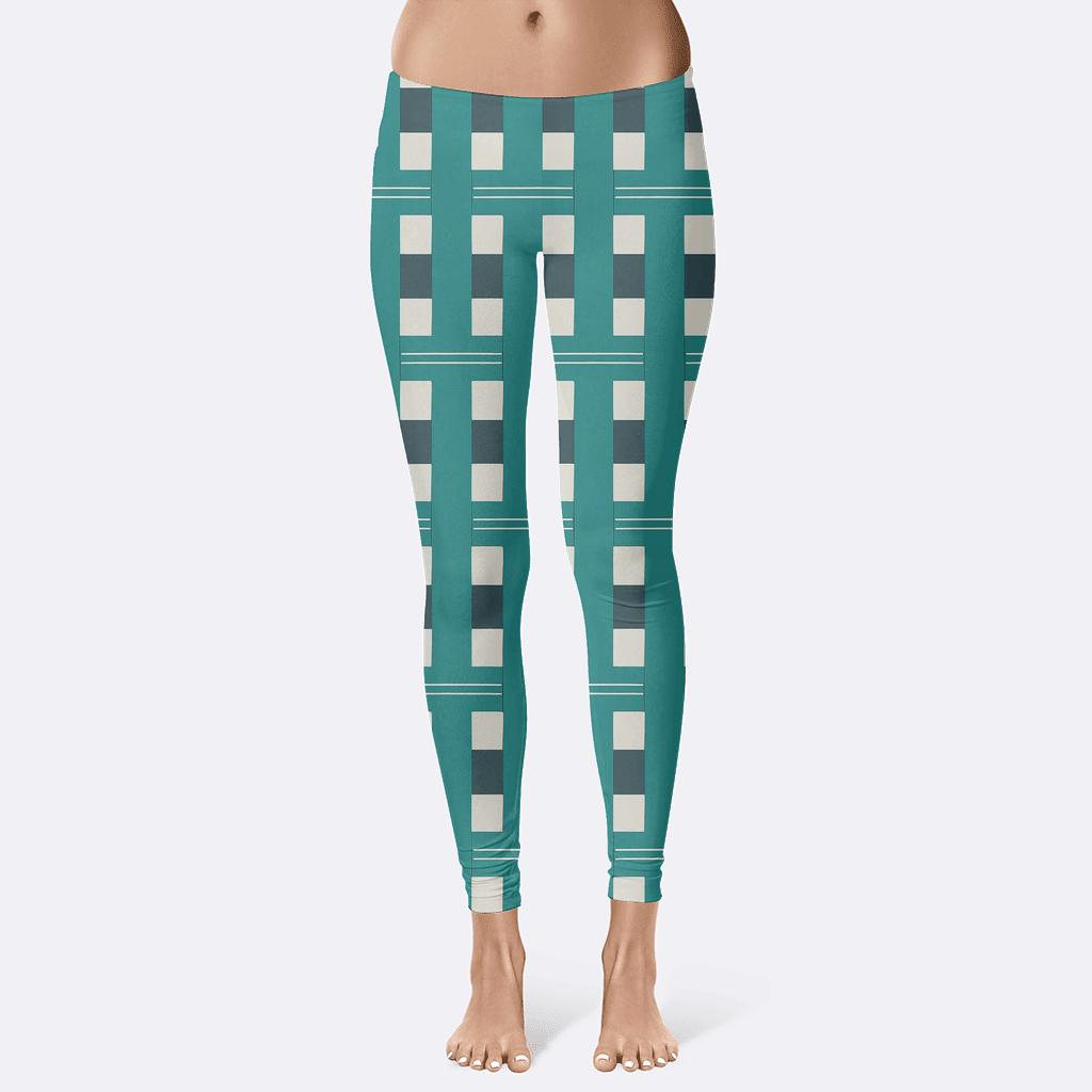 Interlock Stripe Weave Circuit comfortable yoga leggings