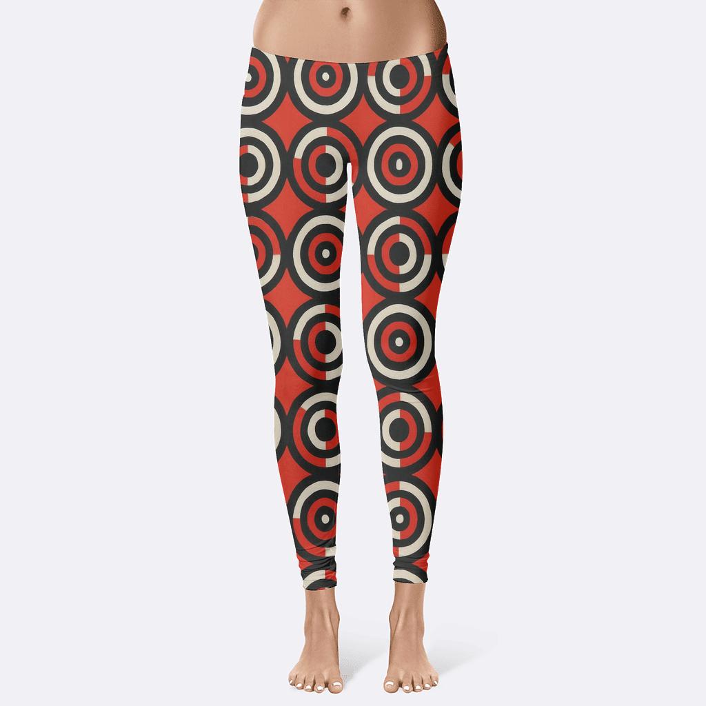Radial Band Relay Grid comfortable yoga leggings