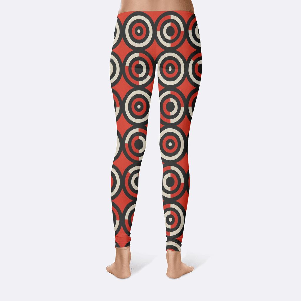 Radial Band Relay Grid comfortable yoga leggings