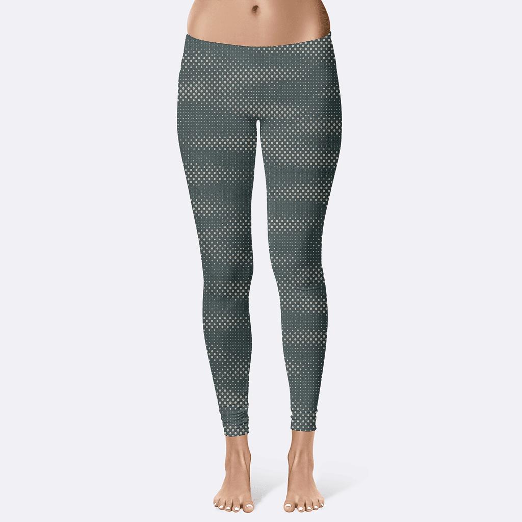 Microdot Dither Starfield Weave comfortable yoga leggings