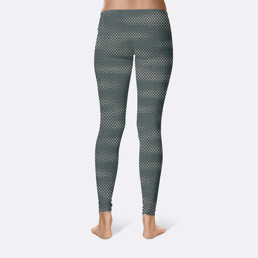Microdot Dither Starfield Weave comfortable yoga leggings