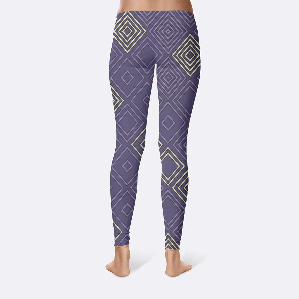 Nested Rhombus Echo Quilt comfortable yoga leggings