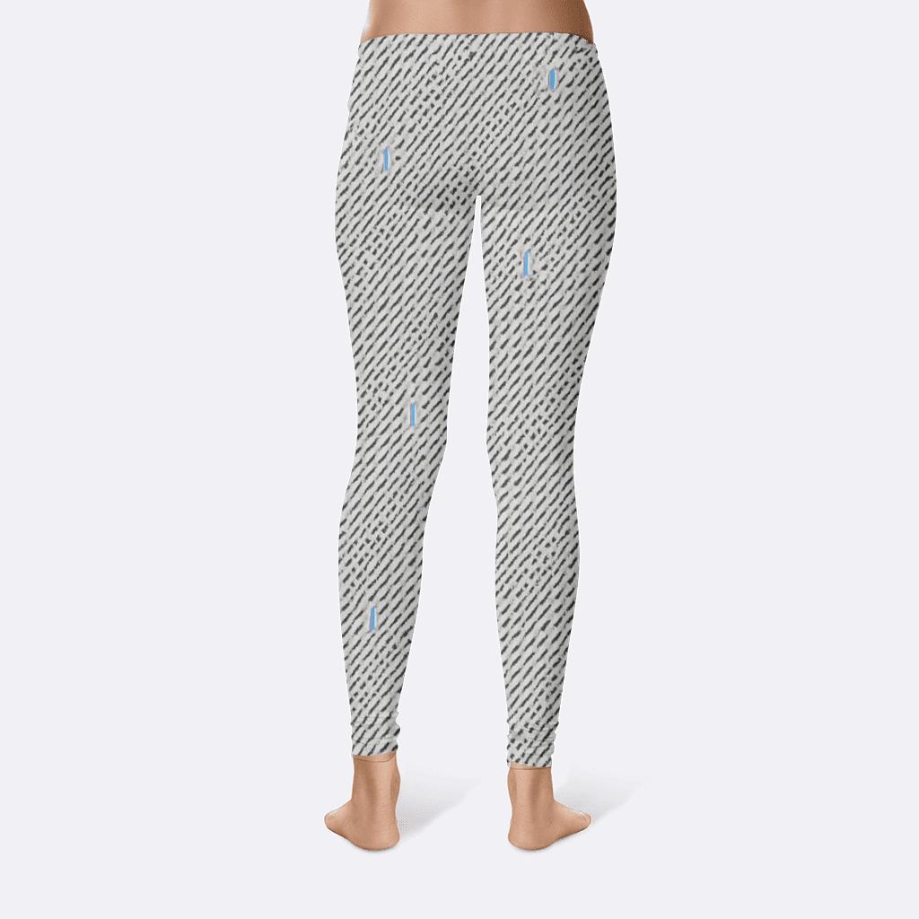 Microline Dither Constellation Field unique fashion leggings