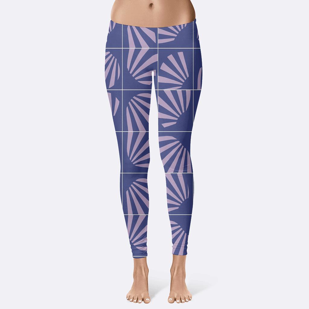 Radial Band Relay Tile trendy athletic leggings