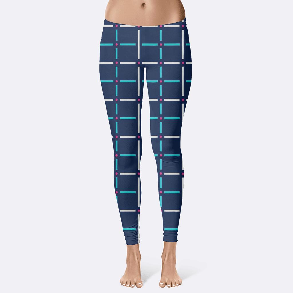 Quasar Lattice Flicker designer patterned leggings