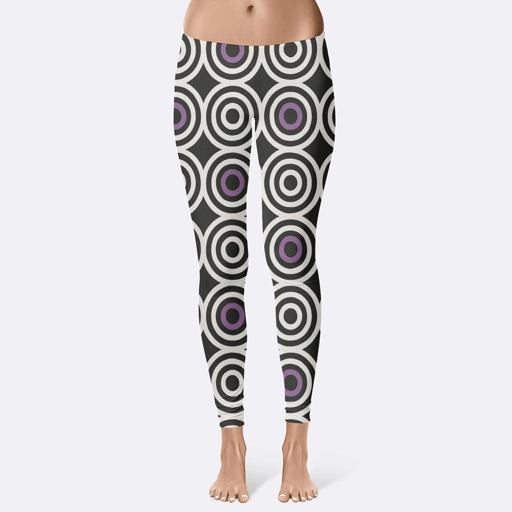 Black Hole Ring Register personalized print leggings