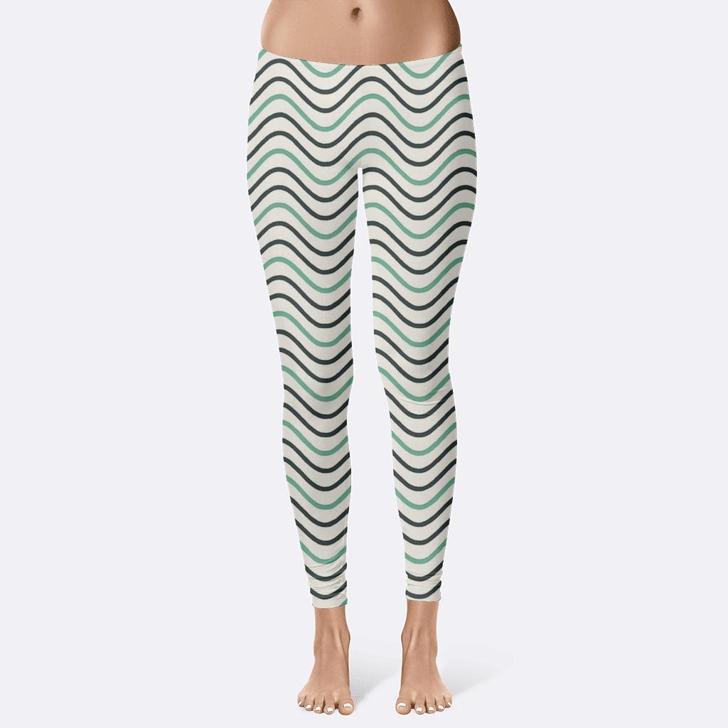 Sinewave Line Pack Weave high-waist leggings