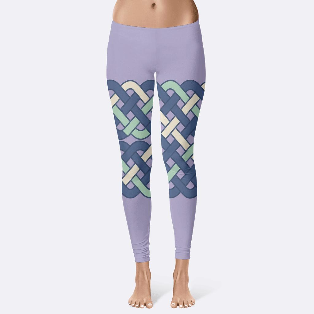 Nebula Line Braids custom leggings