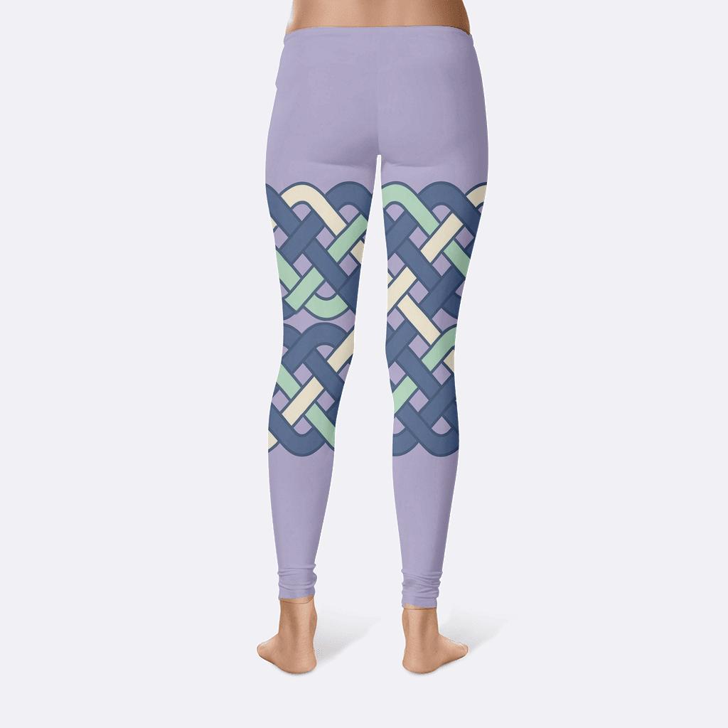 Nebula Line Braids custom leggings