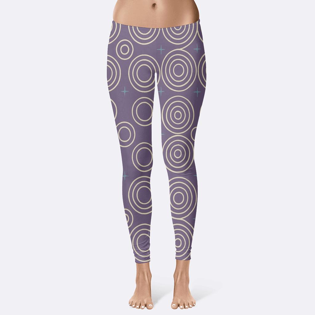 Concentric Loop Register Tiles trendy athletic leggings