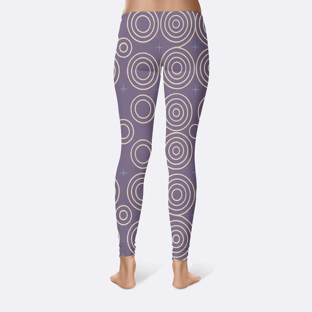 Concentric Loop Register Tiles trendy athletic leggings